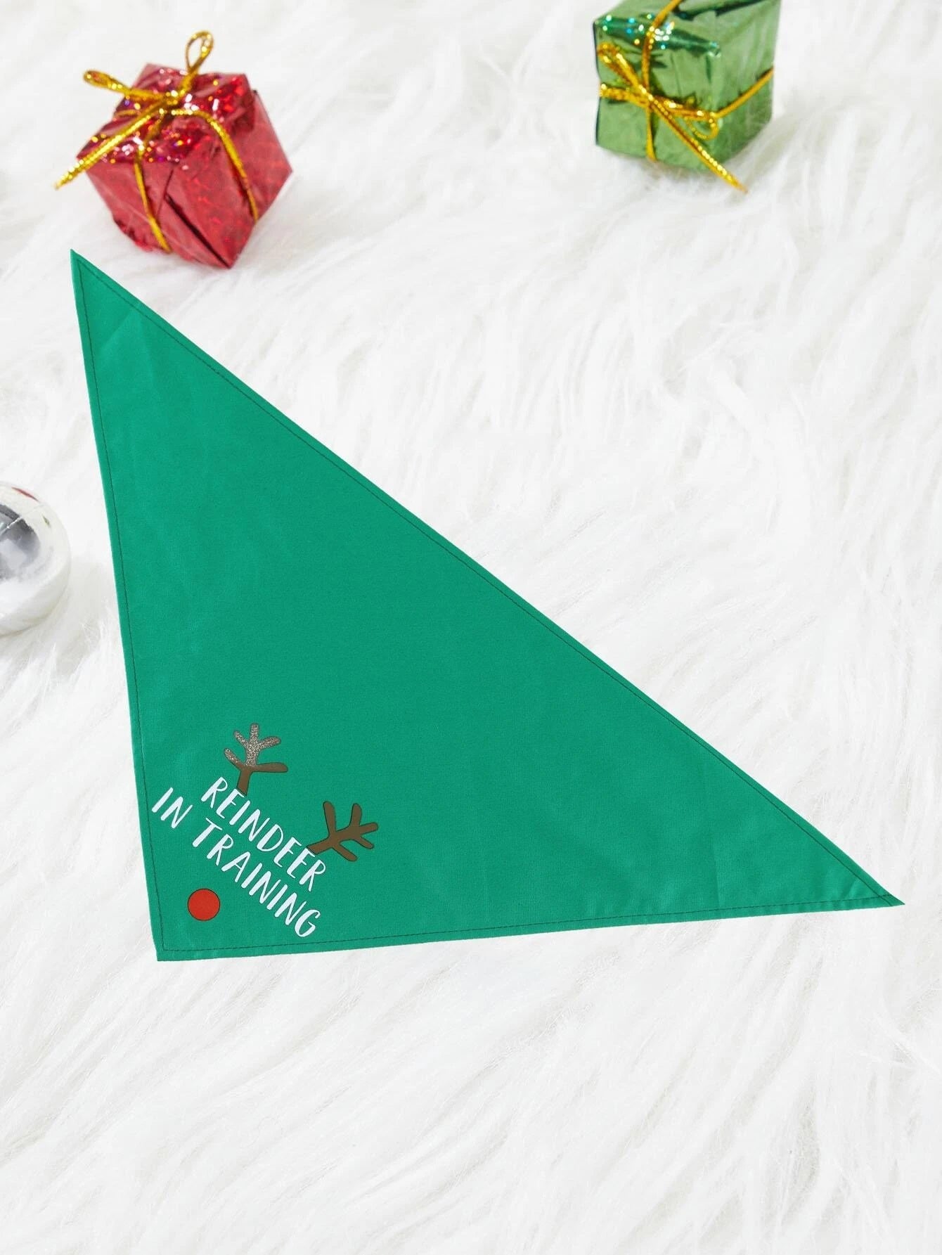 Pet Reindeer In Training Bandana