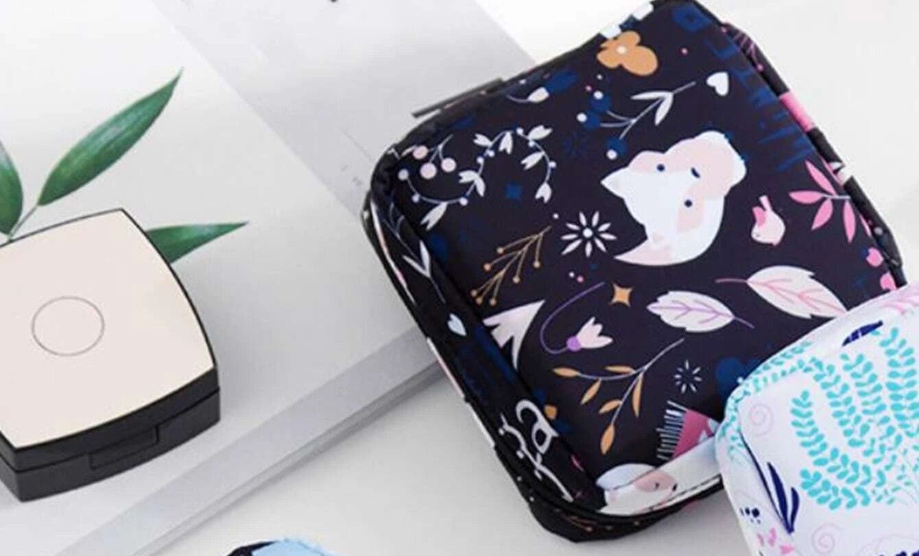 Sanitary and Makeup Pocket