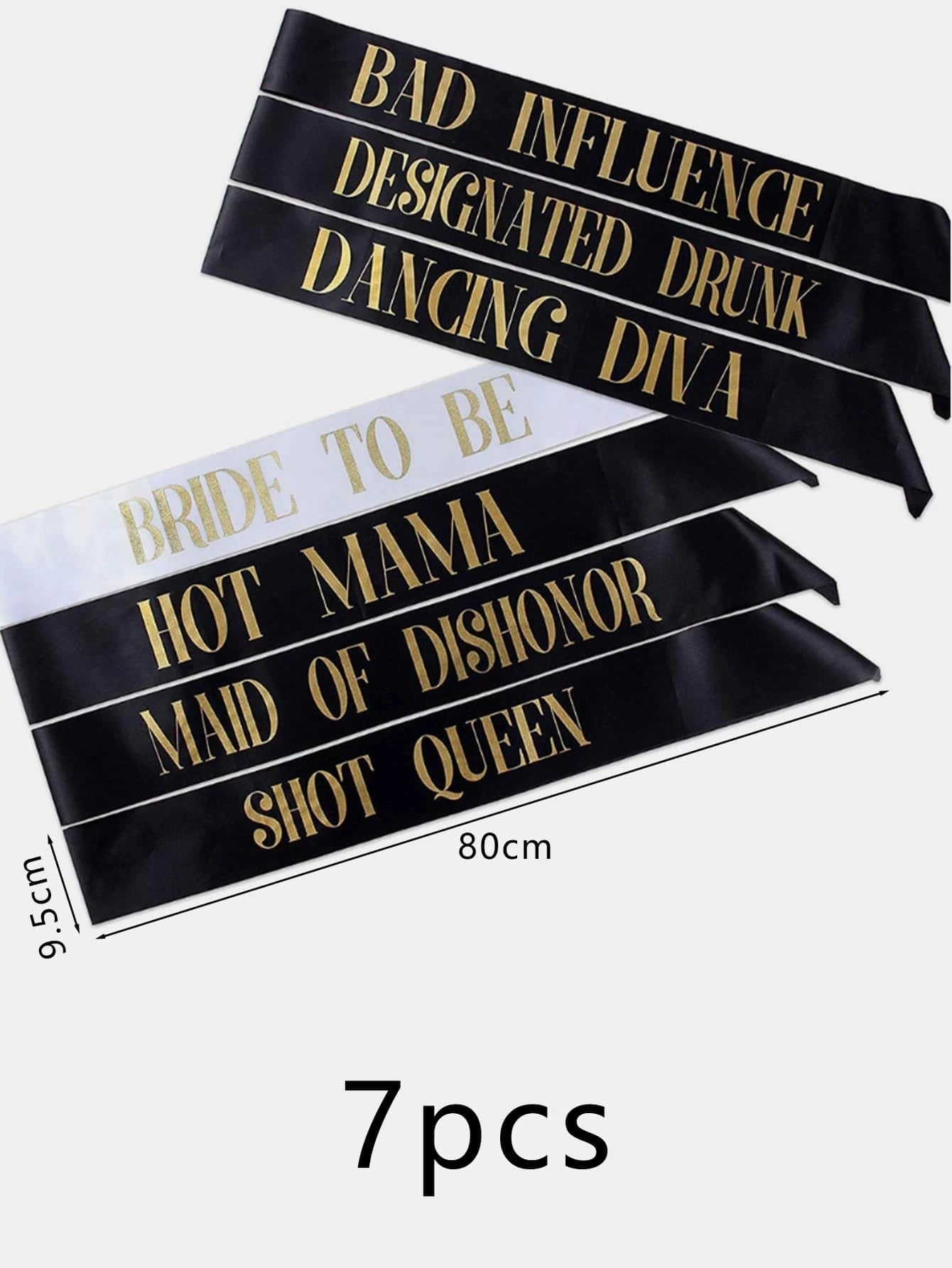 Novelty Bridal Shower Party Sashes
