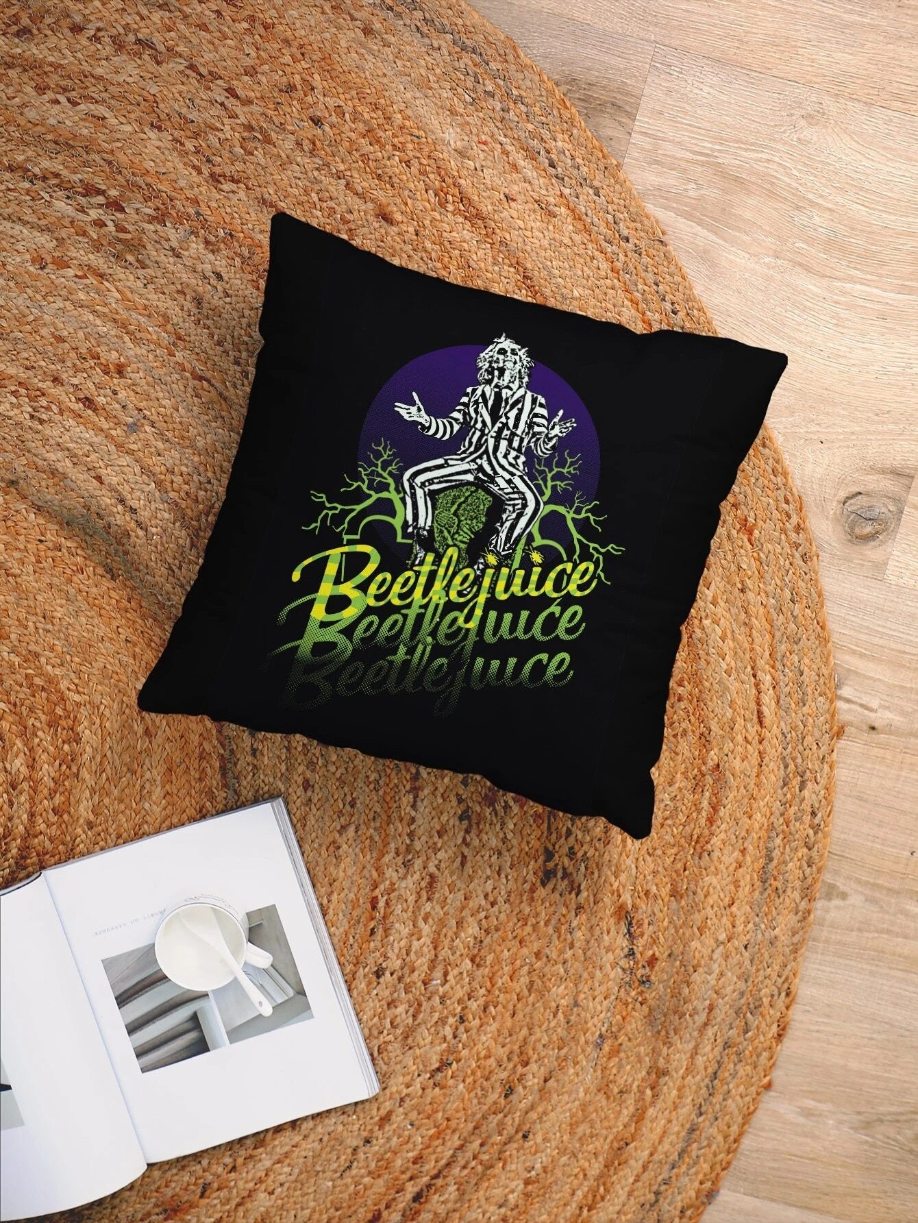 Beetlejuice Scatter Cushion