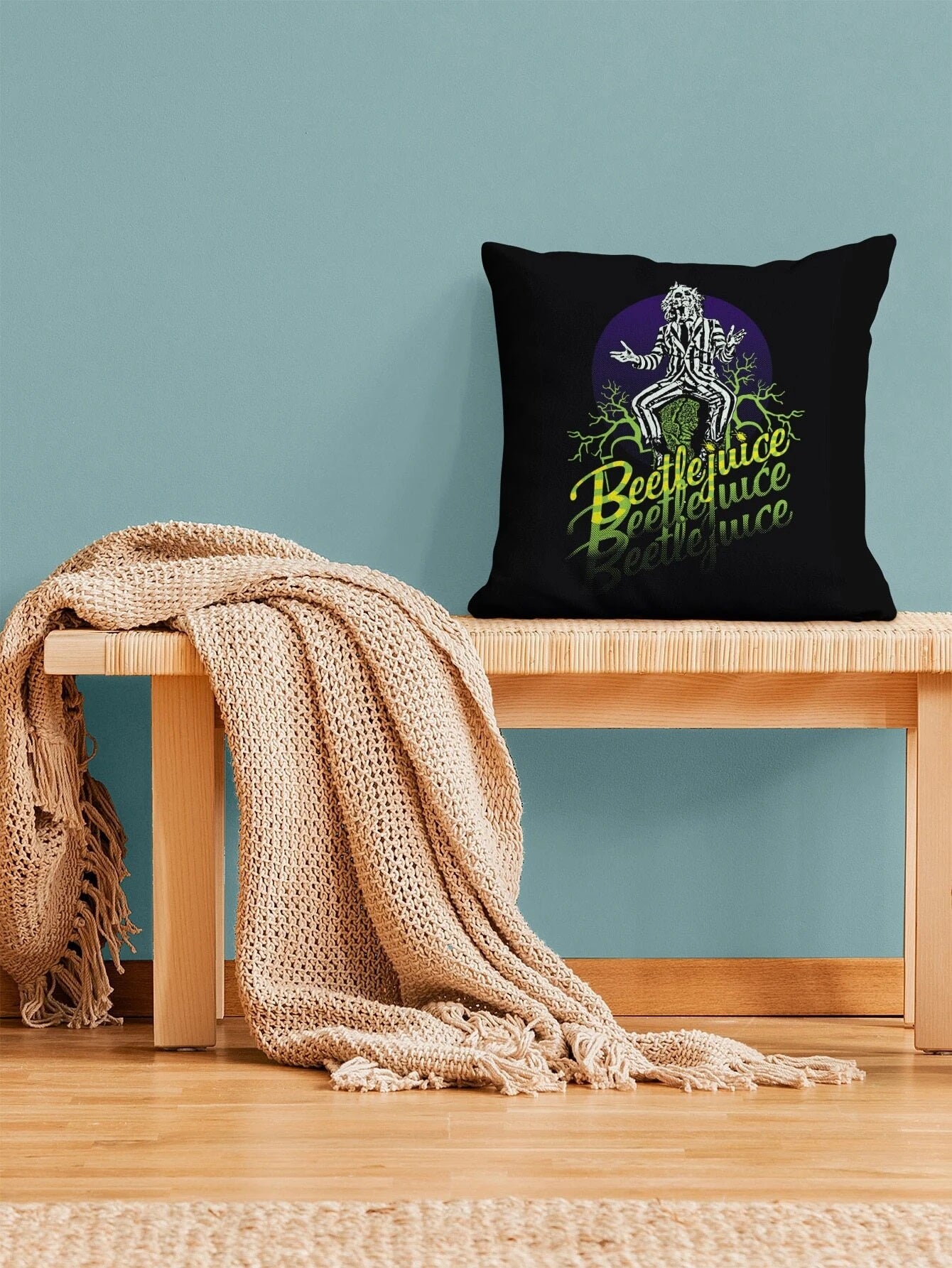 Beetlejuice Scatter Cushion