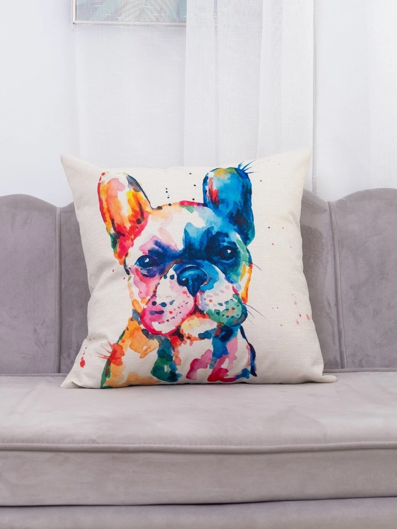 French Bulldog Scatter Cushion