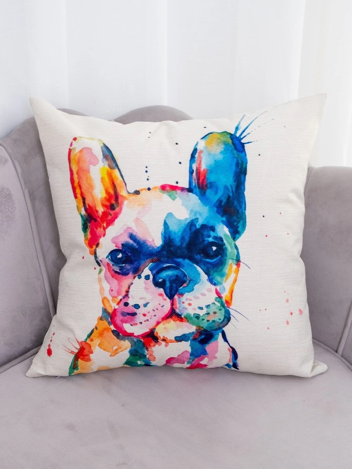 French Bulldog Scatter Cushion