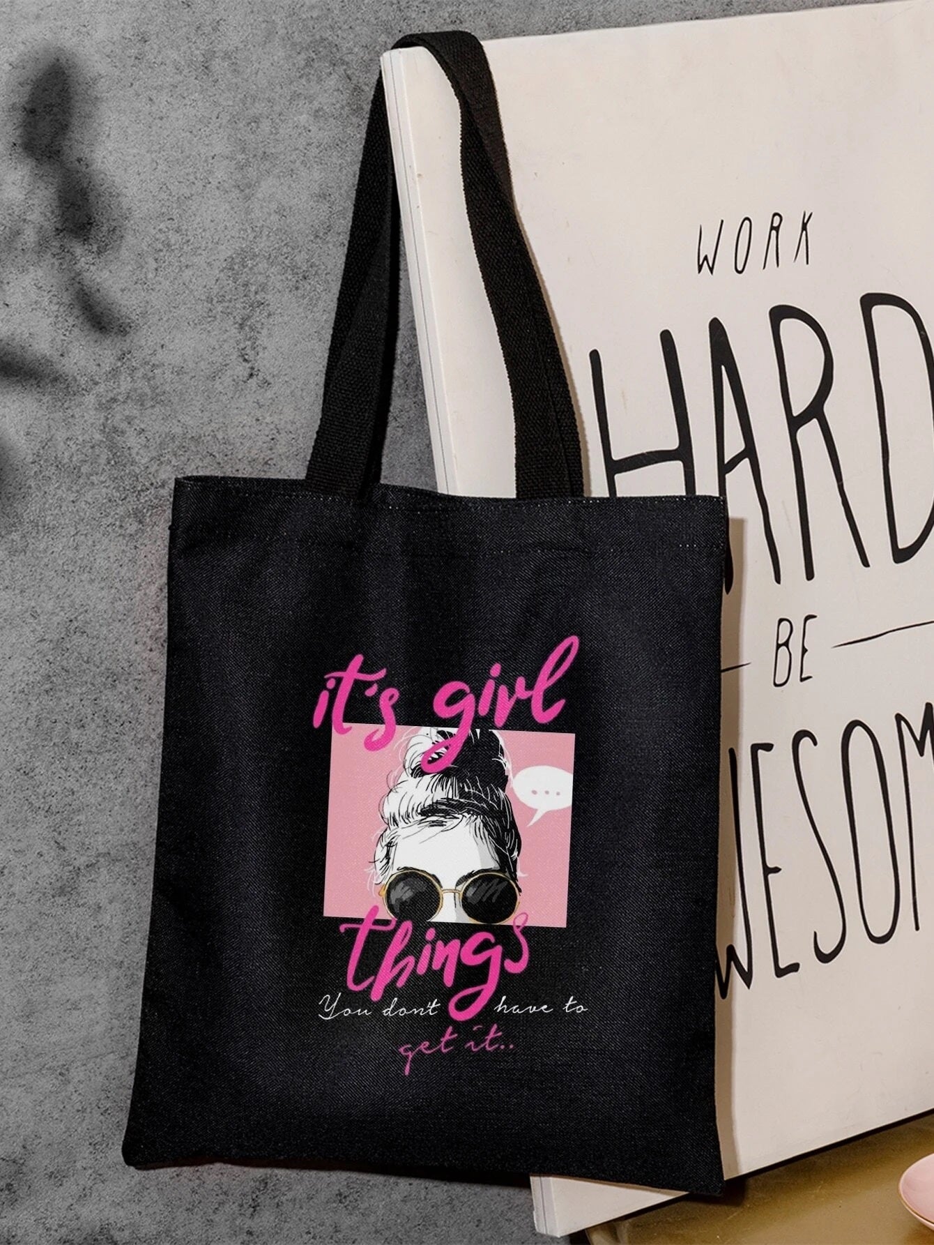 It’s Girl Things Shopper Tote Bag