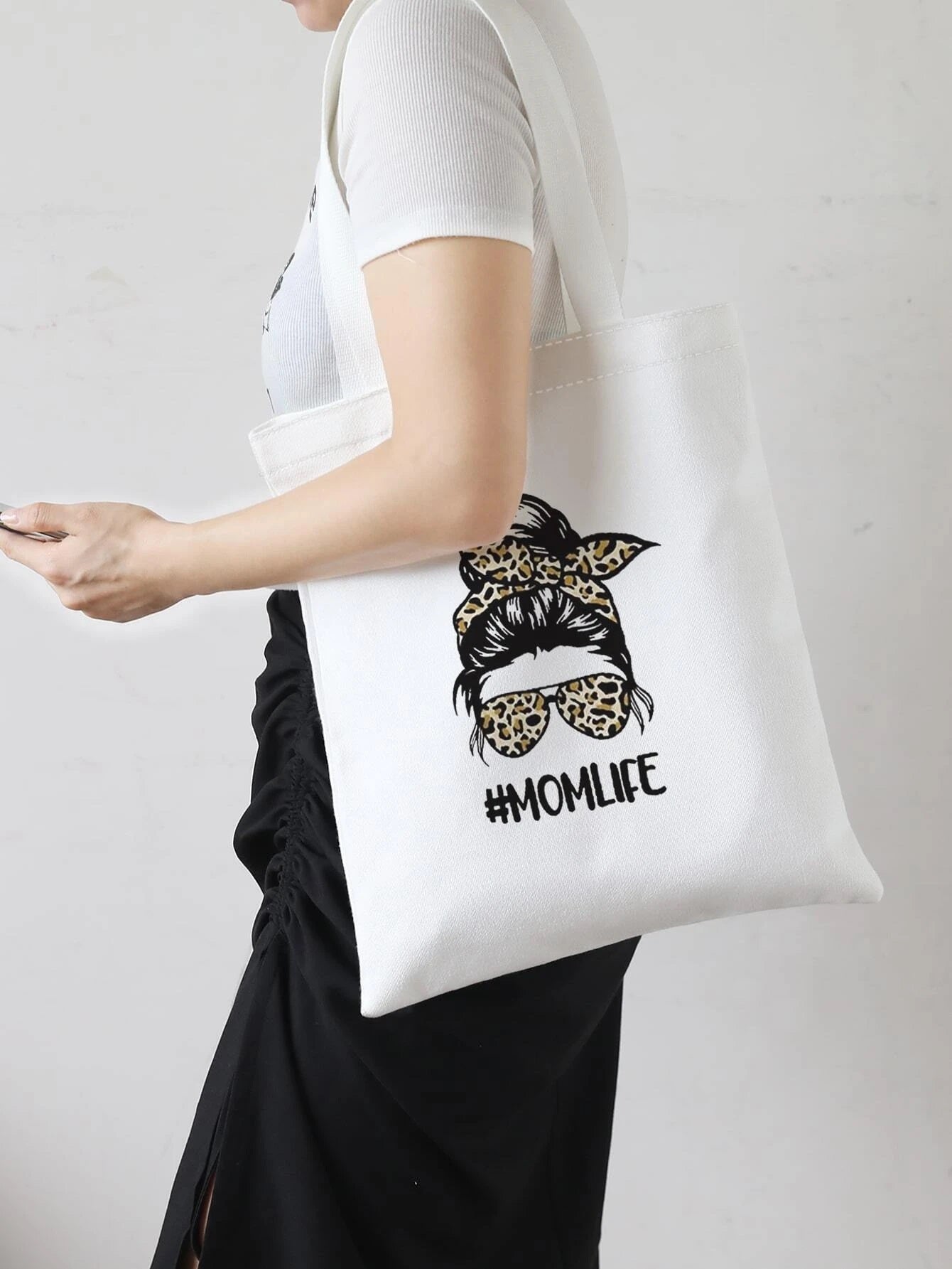 #MomLife Shopper Tote Bag