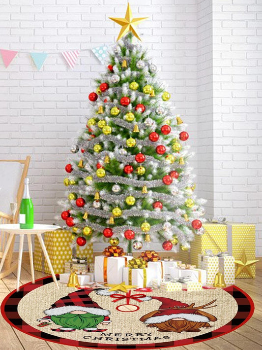 Gnome Christmas Tree Skirt