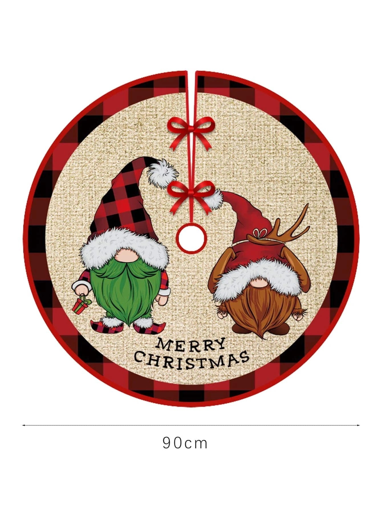 Gnome Christmas Tree Skirt