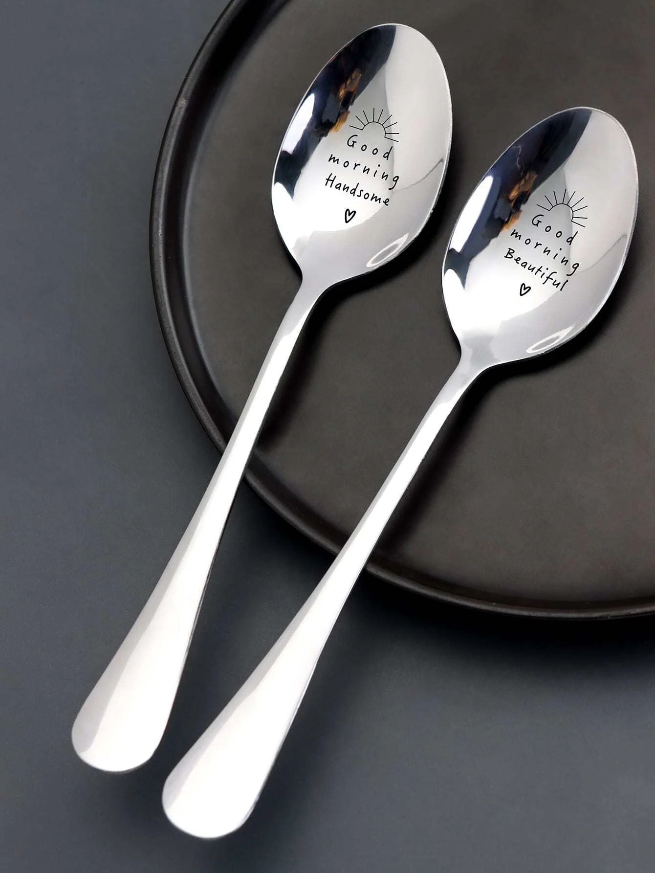 Couples Good Morning Spoon Set