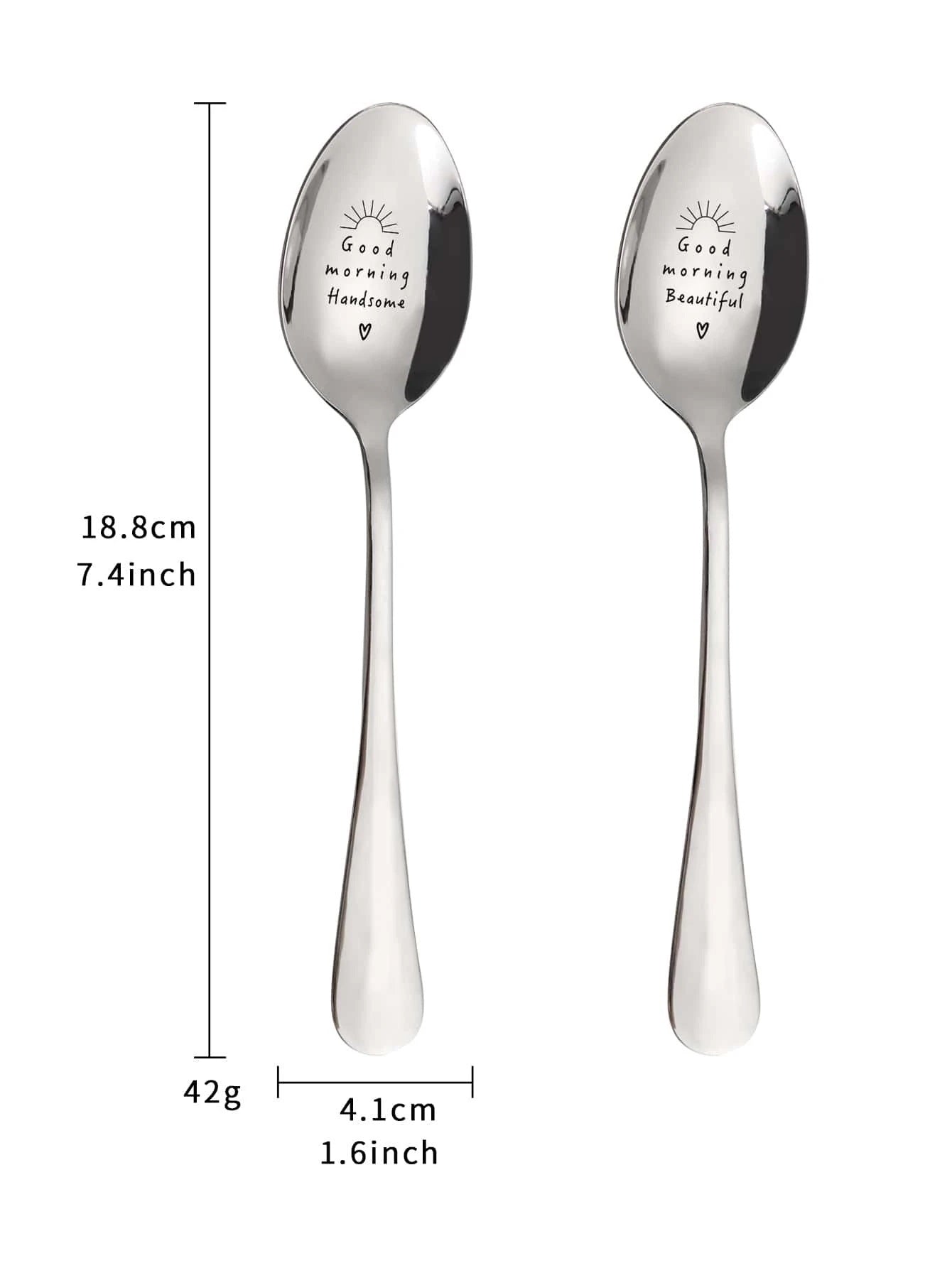 Couples Good Morning Spoon Set