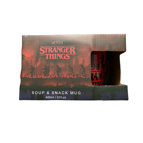 Stranger Things Soup and Snack Mug