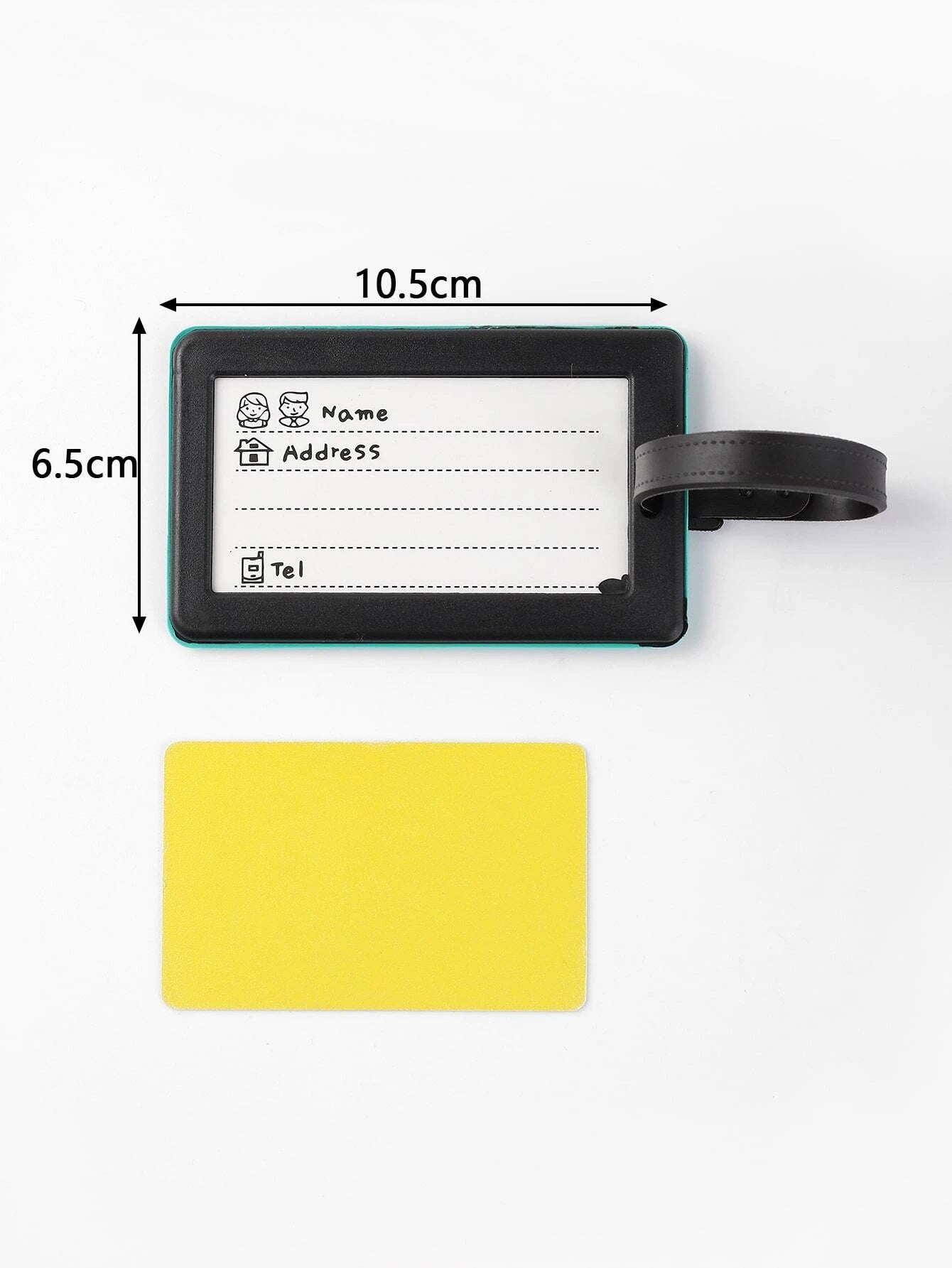 Pineapple Luggage Tag